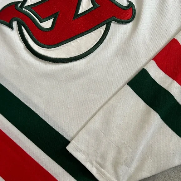 Vintage New Jersey Devils Hockey Jersey 80s CCM
